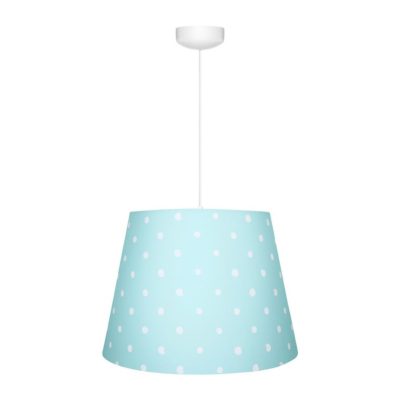 Niebieska lampa wisząca w kropki Lovely Dots