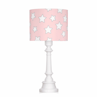 Urocza lampka nocna Pink Stars do pokoju dziecięcego