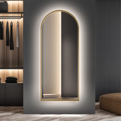 Nowoczesne lustro podświetlane Portal