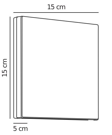 Zewnętrzny kinkiet elewacyjny Artego o prostym designie