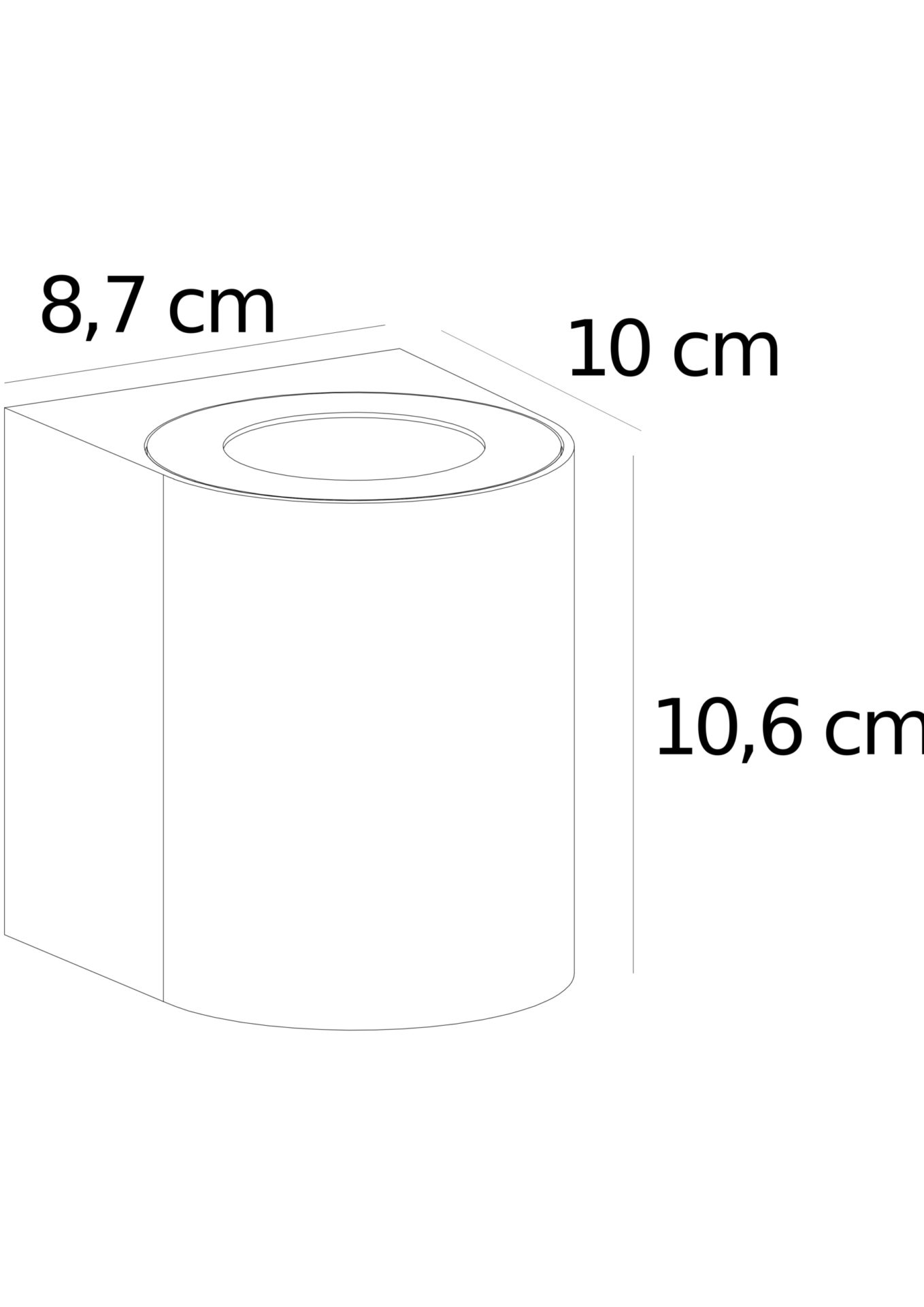 Kinkiet elewacyjny Canto do ogrodu