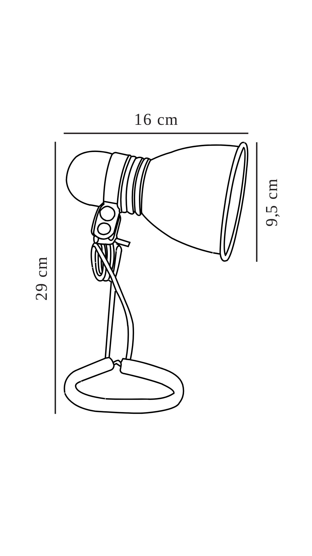 Funkcjonalna lampka biurkowa Photo