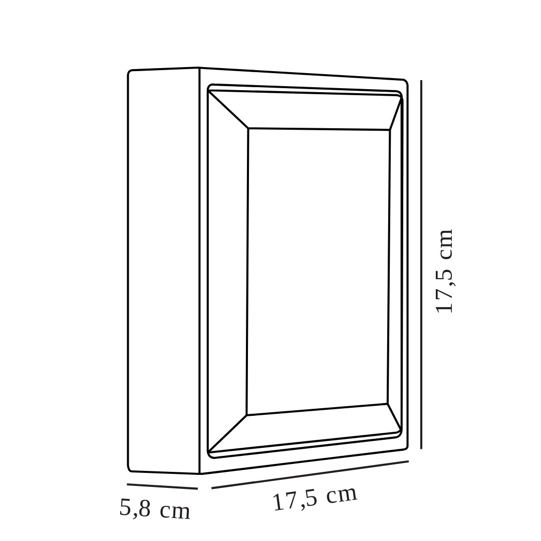 Nowoczesny kinkiet ścienny zewnętrzny Oliver