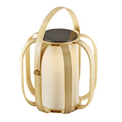 Naturalny lampion solarny na stół ogrodowy Bob Solar