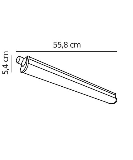 Zewnętrzna lampa sufitowa Westport