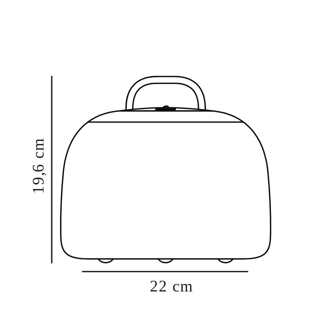 Zewnętrzna lampa stołowa Kettle o prostym designie
