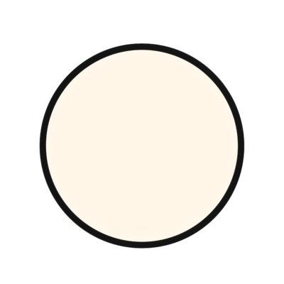 Plafon sufitowy Oja w klasycznym kolorze