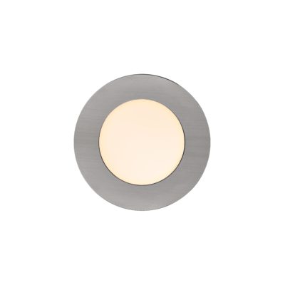 Zestaw 3x oczko podtynkowe Leonis 3 w srebrnym kolorze