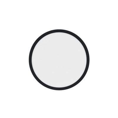 Klasyczny, czarny plafon sufitowy Oja