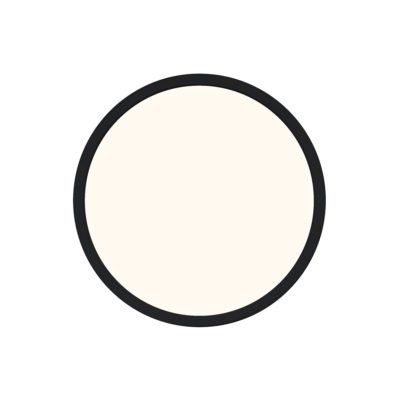 Nowoczesny plafon Oja LED w klasycznym kolorze