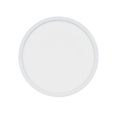 Biały plafon sufitowy Oja z czujnikiem ruchu