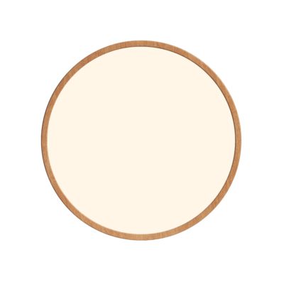 Okrągły plafon sufitowy Oja o prostym designie