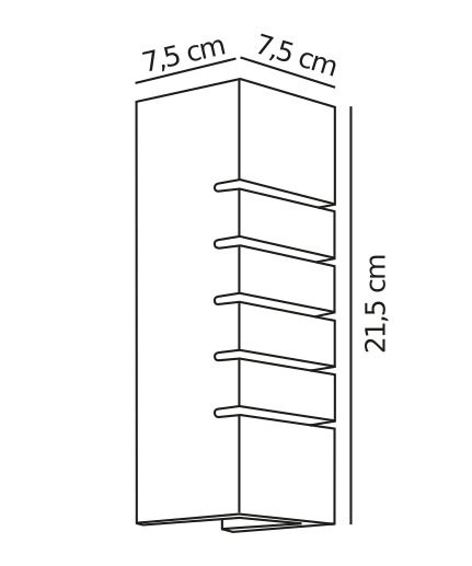 Nowoczesny kinkiet ścienny Lancio w białym kolorze