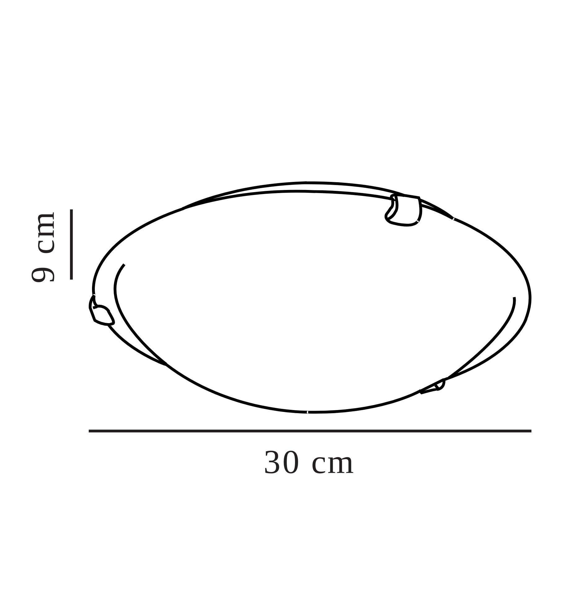 Biała lampa sufitowa Petri o prostym designie