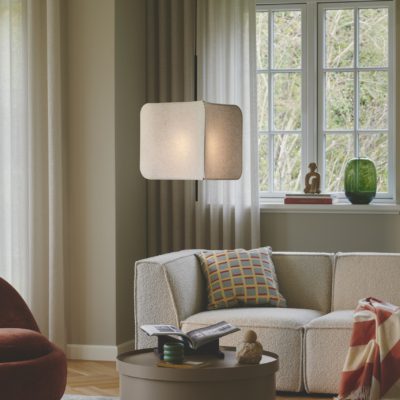 Unikatowa lampa wisząca Tinto w delikatnym kolorze