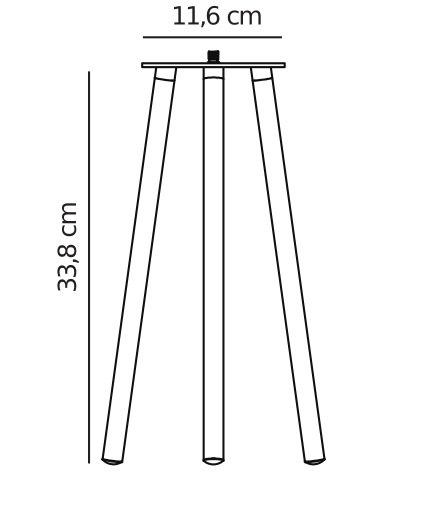 Naturalny stelaż Kettle To-Go