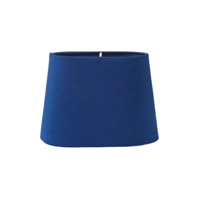 Niebieski abażur Omera Carnaby o prostym designie