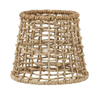 Naturalny abażur Cebu w delikatnym kolorze