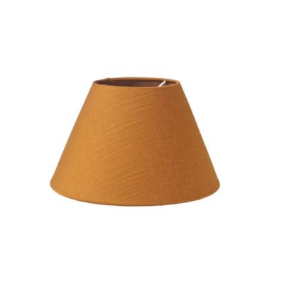 Musztardowy abażur Empire Carnaby o prostym designie