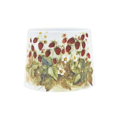 Nowoczesny abażur Strawberries w białym kolorze