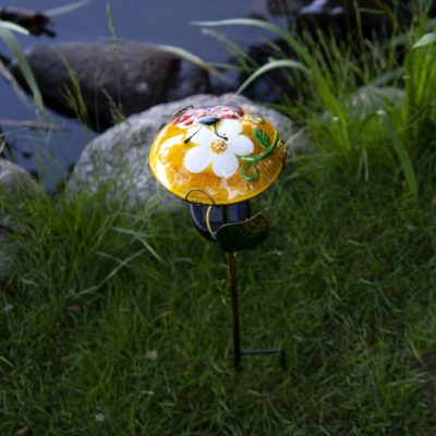 Dekoracja solarna Flowers z czujnikiem zmierzchu