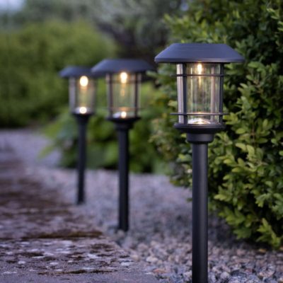 Zestaw 3x lampa solarna dogruntowa Greta