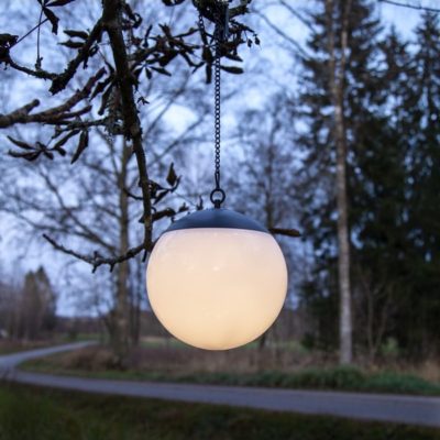 Solarna lampa wisząca Elettra do ogrodu
