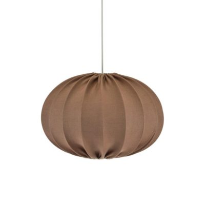 Lniana lampa wisząca Hilma Selected o prostym designie