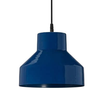 Niebieska lampa wisząca Solo