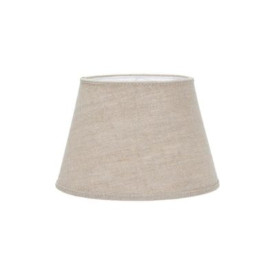 Prosty abażur Oval Selected w beżowym kolorze