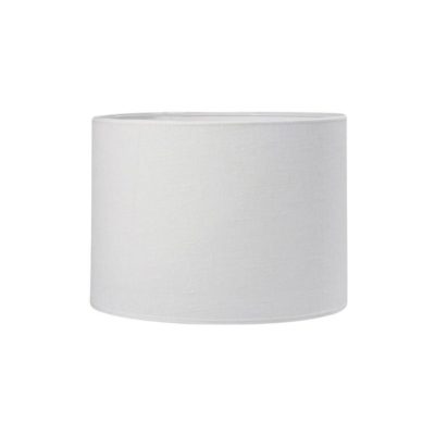 Biały abażur Sara Classic o prostym designie