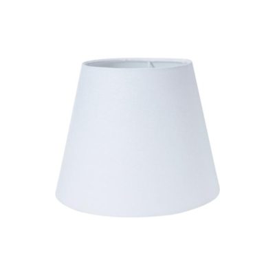 Bawełniany abażur Meja w białym kolorze