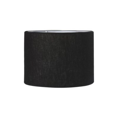 Czarny abażur Sara Classic o prostym designie