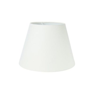 Prosty abażur Meja w kolorze złamanej bieli