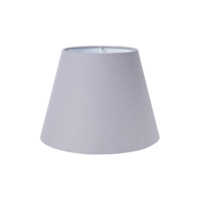 Szary abażur Meja o prostym designie