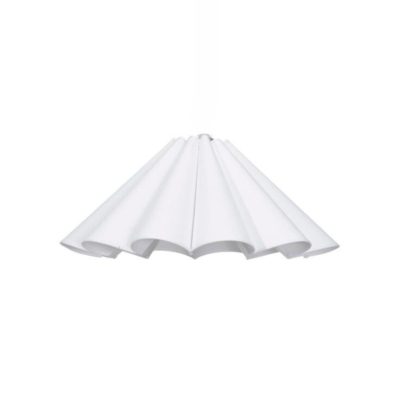 Nowoczesny abażur Freja Franza w białym kolorze