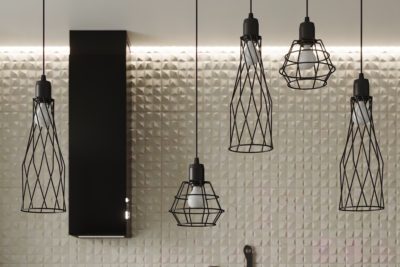 Lampy wiszące czarne