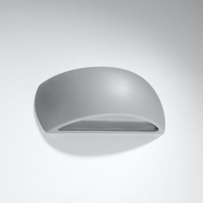 Nowoczesny kinkiet ścienny Isobel w szarym kolorze