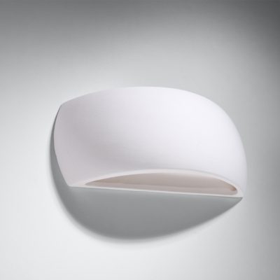 Nowoczesny kinkiet ścienny Isobel w delikatnym kolorze