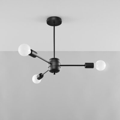 Lampa sufitowa Agapit 3 w nowoczesnym stylu