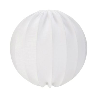 Biała lampa wisząca Alva o prostym designie