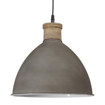Nowoczesna lampa wisząca Roseville w szarym kolorze