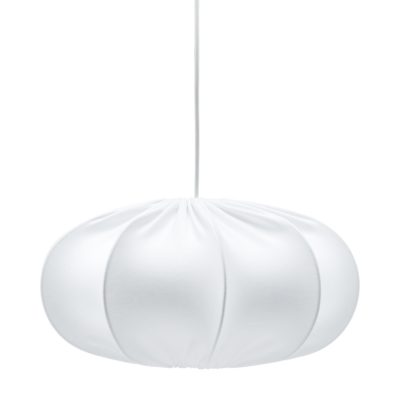 Prosta lampa wisząca Dalia białym kolorze