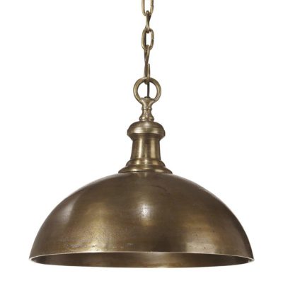 Mosiężna lampa wisząca Liverpool