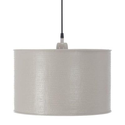Prosta lampa wisząca Riley w beżowym kolorze