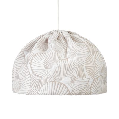 Nowoczesna lampa wisząca Juni Aware z białym wzorem