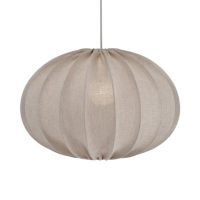 Szara lampa wisząca Hilma Selected o prostym designie