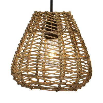 Nowoczesna lampa rattanowa Adelle