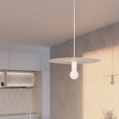 Nowoczesna lampa wisząca Madeleine w białym kolorze