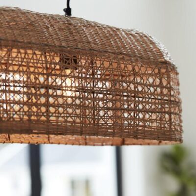 Lampy wiszące rattanowe | bambusowe